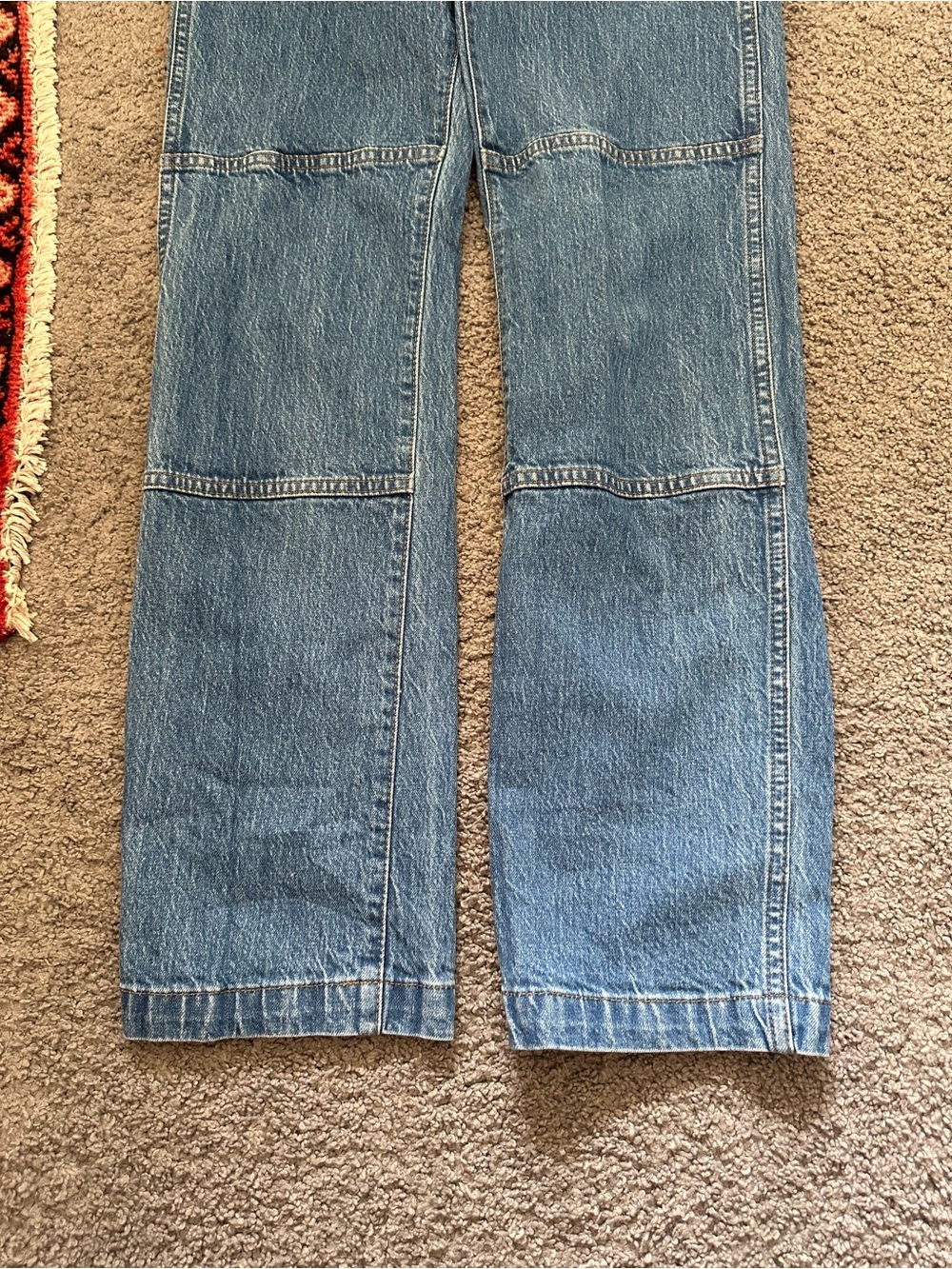 Madewell 90s Straight Utility Jeans - Picture 6 of 9